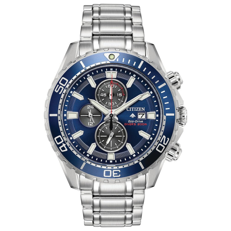 Eco-Drive Promaster Eco Dive Mens Stainless Steel
